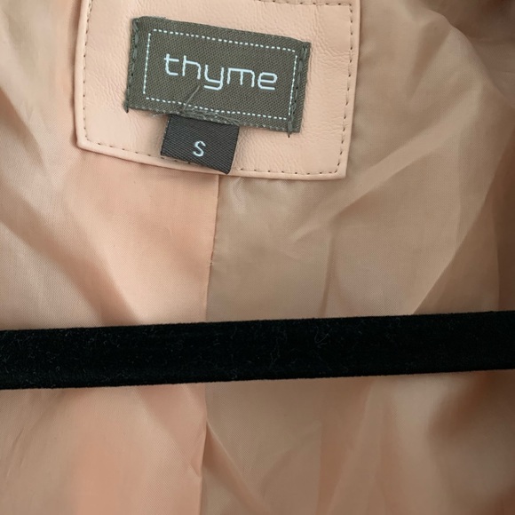 Pink leather jacket - Picture 2 of 2